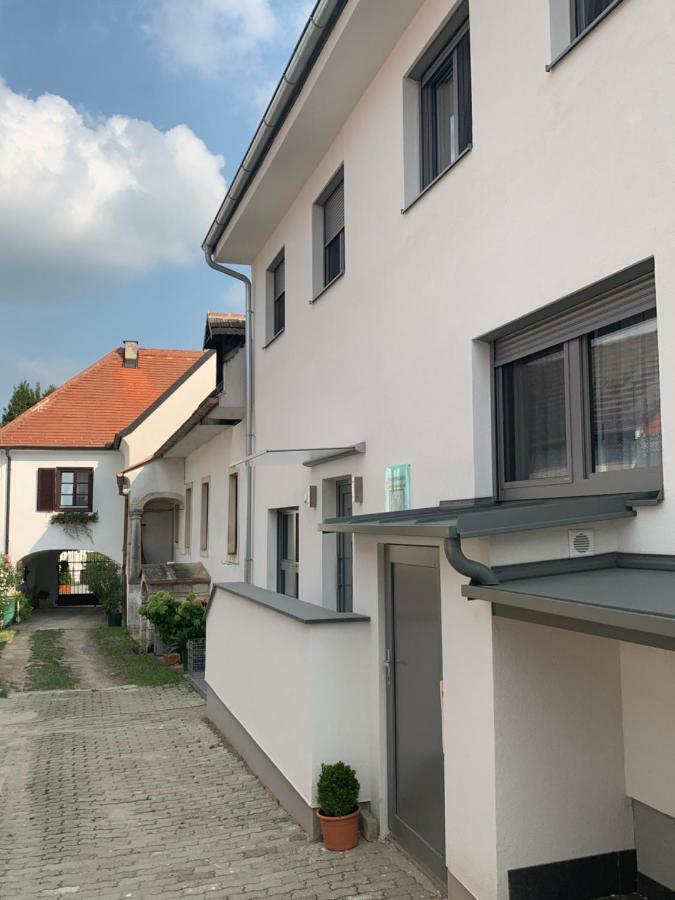 Ferienwohnungen Zum Briefmarkenhaus เมอบิชอัมซี ภายนอก รูปภาพ